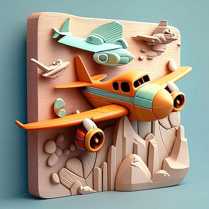 3D модель Гра Дісней Літаки (STL)